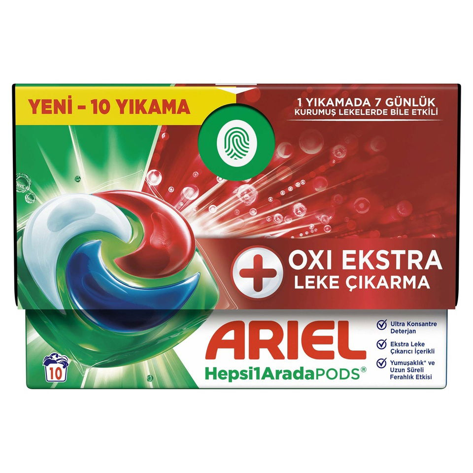 ARİEL OXİ PODS KAPSÜL DETERJAN 10'LU